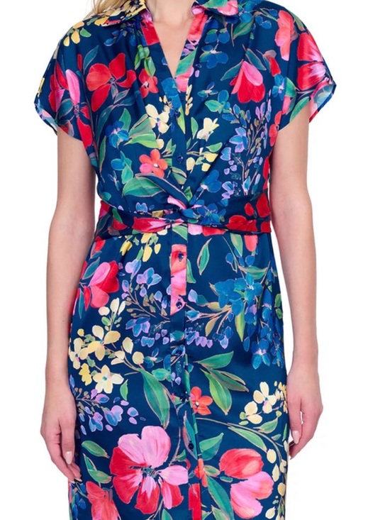 Gottex Dresses & Skirts - Gottex Stunning Garden Dream Floral Dress Medium NWT